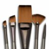 Brush set Zen™ 5pcs Flats, Fan and Details - Image 2