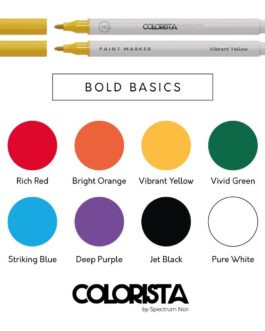 Akrüüli Marker komplekt 8tk Bold Basics Colorista