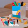 Acrylic Marker Set 8pcs Metallic Colorista - Image 5