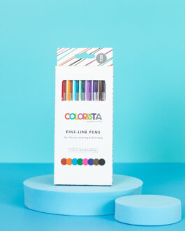 Markerite Komlekt 8tk Colorista Fine-Line pens Vivid Expressions
