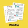 Alcohol Based Marker Set 5 markers 2 tips+Coloring sheets Colorista Heroes of Manga - Image 4
