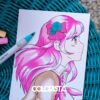 Alcohol Based Marker Set 8pcs 2 tips Colorista Soft Tints - Image 4