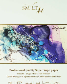 Drawing pad Yupo A4 200 gsm 10 sheets (synthetic paper)