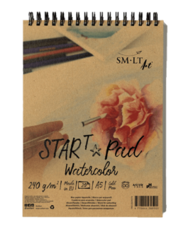 Watercolour pad A5 240g 20 sheets