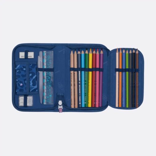 Single zipper Pencil case Beckmann Cheetah - Image 2