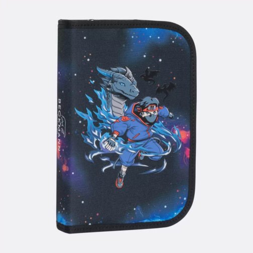 Single Zipper Pencil Case Beckmann Ninja Elements