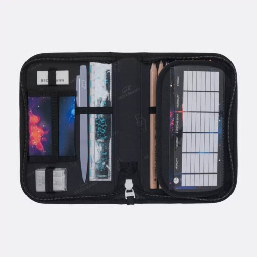 Single Zipper Pencil Case Beckmann Ninja Elements - Image 3