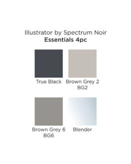 Marker Spectrum Noir Illustrator (4tk) – Essentials