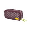 Pencil case Quilted Double Zipped Brons - Image 3